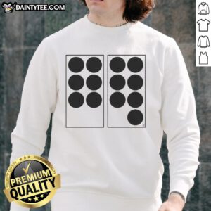 Good Six Seven Dots Sweatshirt in stylish design, featuring colorful dot patterns and a comfortable fit for casual wear.