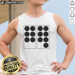Stylish Good Six Seven Dots Tank Top featuring a polka dot design, perfect for casual summer outfits.