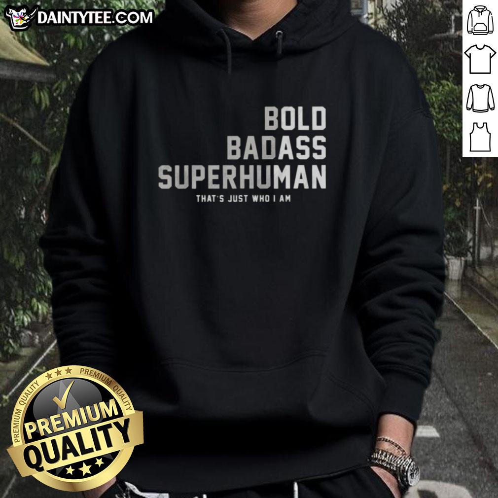 Alt Text: Happy old man wearing a gag gift hoodie for Father's Day or birthday, showcasing joy and humor.