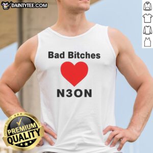 Stylish Nice Bad Bitches Love Neon Tank Top in vibrant colors, perfect for summer fashion and bold streetwear looks.