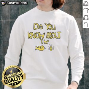 Maia sweatshirt featuring 'I Love LA' and 'Do You Know About The Ringe?' design, perfect for casual wear.
