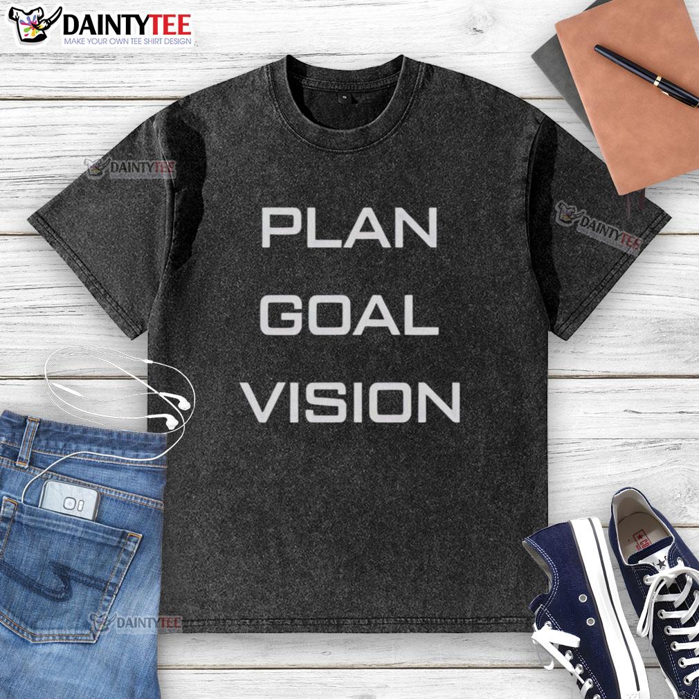 Nice Harry Levin Goal Plan Vision washed t-shirt featuring a stylish design and comfortable fit for fans.
