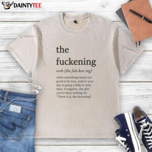 Alt Text: Official The Fuckening Verb Washed T-Shirt featuring a trendy design, perfect for casual wear and unique style.