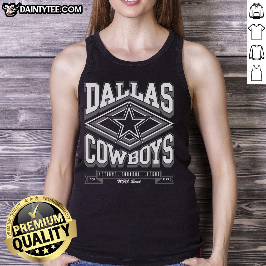 Premium Dallas Cowboys Heater Tank Top featuring team logo, perfect for game day and summer outings.