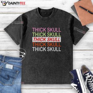 Premium Hayley Williams Thick Skull Washed T-Shirt featuring a stylish skull graphic on a soft, vintage-inspired fabric.