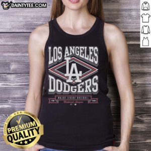 Premium Los Angeles Dodgers heater tank top featuring vibrant team colors and logo, perfect for fans and summer wear.
