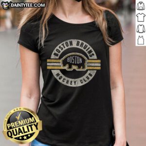 Awesome Boston Bruins Surround Ladies Tee featuring team logo and vibrant design for female fans.