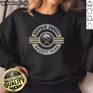 Vintage Buffalo Sabres sweatshirt featuring a classic design, perfect for fans and stylish casual wear.