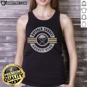 Awesome Buffalo Sabres vintage surround tank top featuring a classic design, perfect for sports fans and collectors.