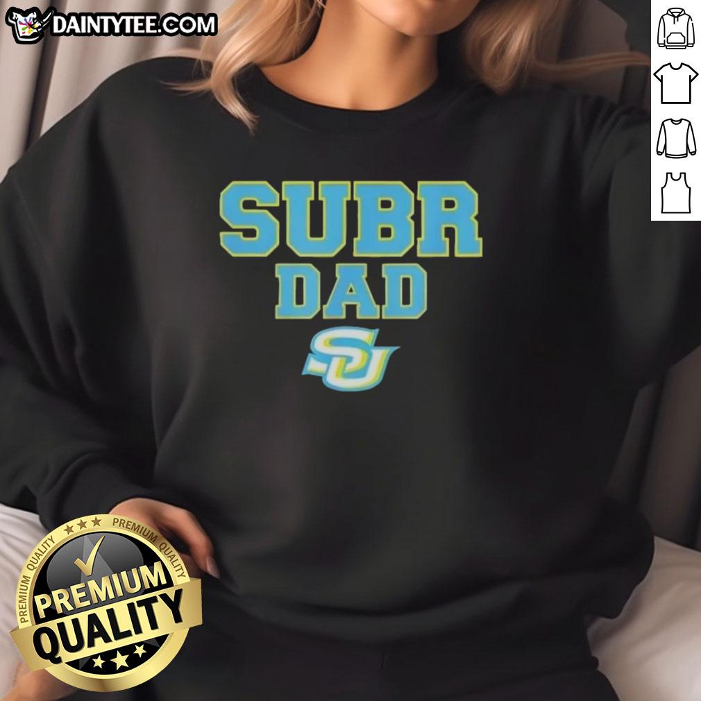 Alt Text: Southern University Jaguars Dad logo sweatshirt featuring a vibrant design, perfect for proud parents and fans.