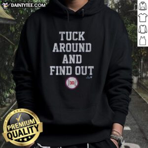 Awesome Kyle Tucker Tuck Around and Find Out La Hoodie featuring bold graphics and a stylish design for fans.
