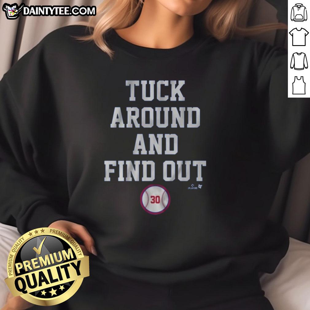 Awesome Kyle Tucker Tuck Around and Find Out LA sweatshirt featuring bold graphics and a stylish design.