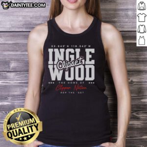 Alt Text: Stylish tank top featuring Awesome Los Angeles Clippers design, perfect for fans in Inglewood and Clipper Nation.