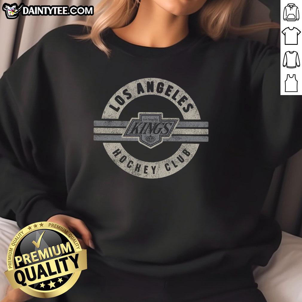 Vintage Los Angeles Kings sweatshirt featuring a stylish surround design, perfect for hockey fans and collectors.
