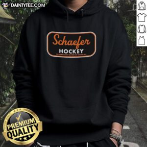 Awesome Matthew Schaefer wearing a New York Islanders hockey Long Island skating hoodie at a rink.