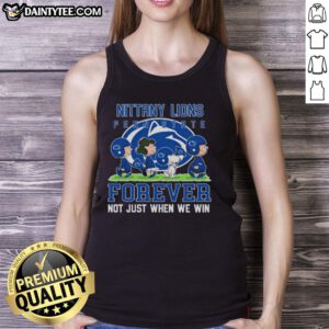 Awesome Peanuts Penn State Nittany Lions Forever tank top, perfect for fans celebrating team spirit all season long.