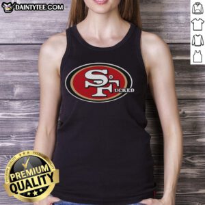 Awesome San Francisco 49ers tank top featuring bold graphics and vibrant colors for fans showing team spirit.