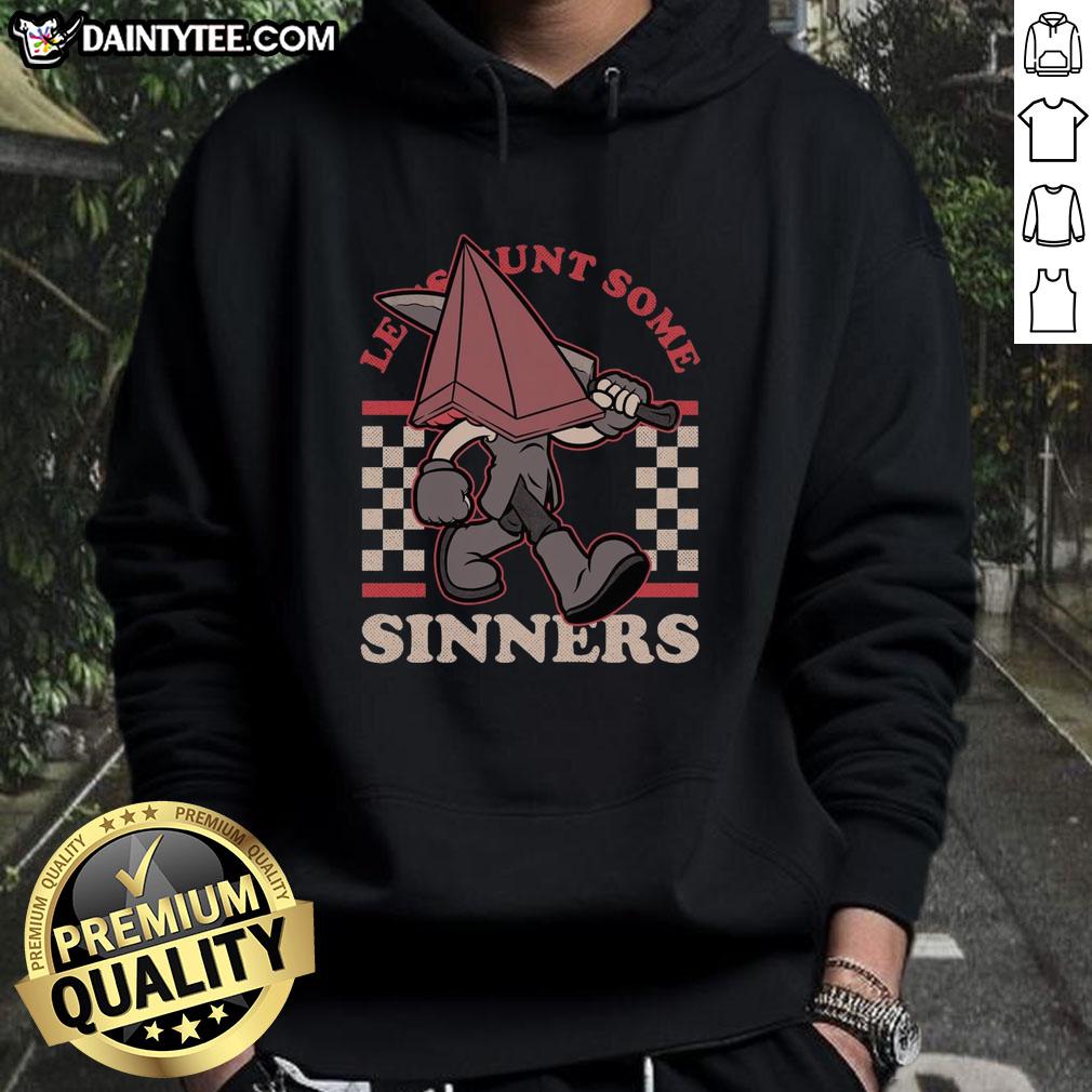 Awesome Silent Hill Pyramid hoodie featuring a haunting design perfect for gamers and horror fans. Let's hunt some sinners!