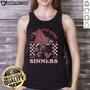 Awesome Silent Hill Pyramid graphic tank top design featuring a haunting aesthetic for gamers and horror fans.