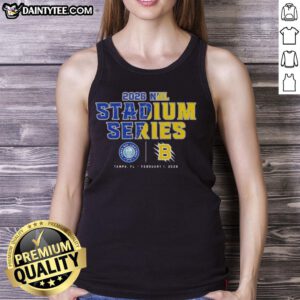 Awesome Tampa Bay Lightning 2026 Stadium Series match-up tank top featuring team colors and logo, perfect for fans.