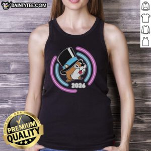 Awesome Texas Snax Buc-ee's Happy New Year 2026 tank top featuring vibrant colors and festive design.