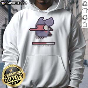 Funny Loading Awesomeness Hoodie featuring a playful graphic design, perfect for casual wear and humor lovers.