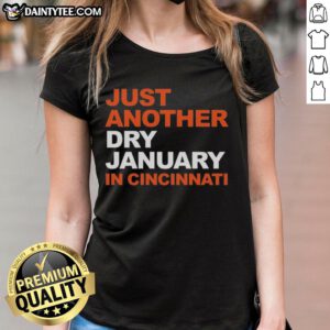 Good Cincinnati Bengals Football Ladies Tee for a stylish look during dry January in Cincinnati.