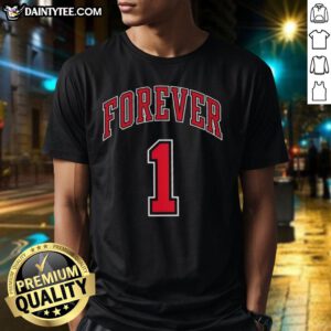 Good Derrick Rose Forever 1 T-Shirt featuring a stylish design, perfect for fans of the basketball star Derrick Rose.