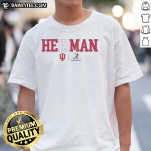 Good Fernando Mendoza Indiana Hoosiers unisex T-shirt celebrating 2025 Heisman Trophy winner, stylish and comfortable design.