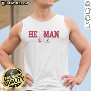 Good Fernando Mendoza Indiana Hoosiers unisex tank top celebrating the 2025 Heisman Trophy winner.