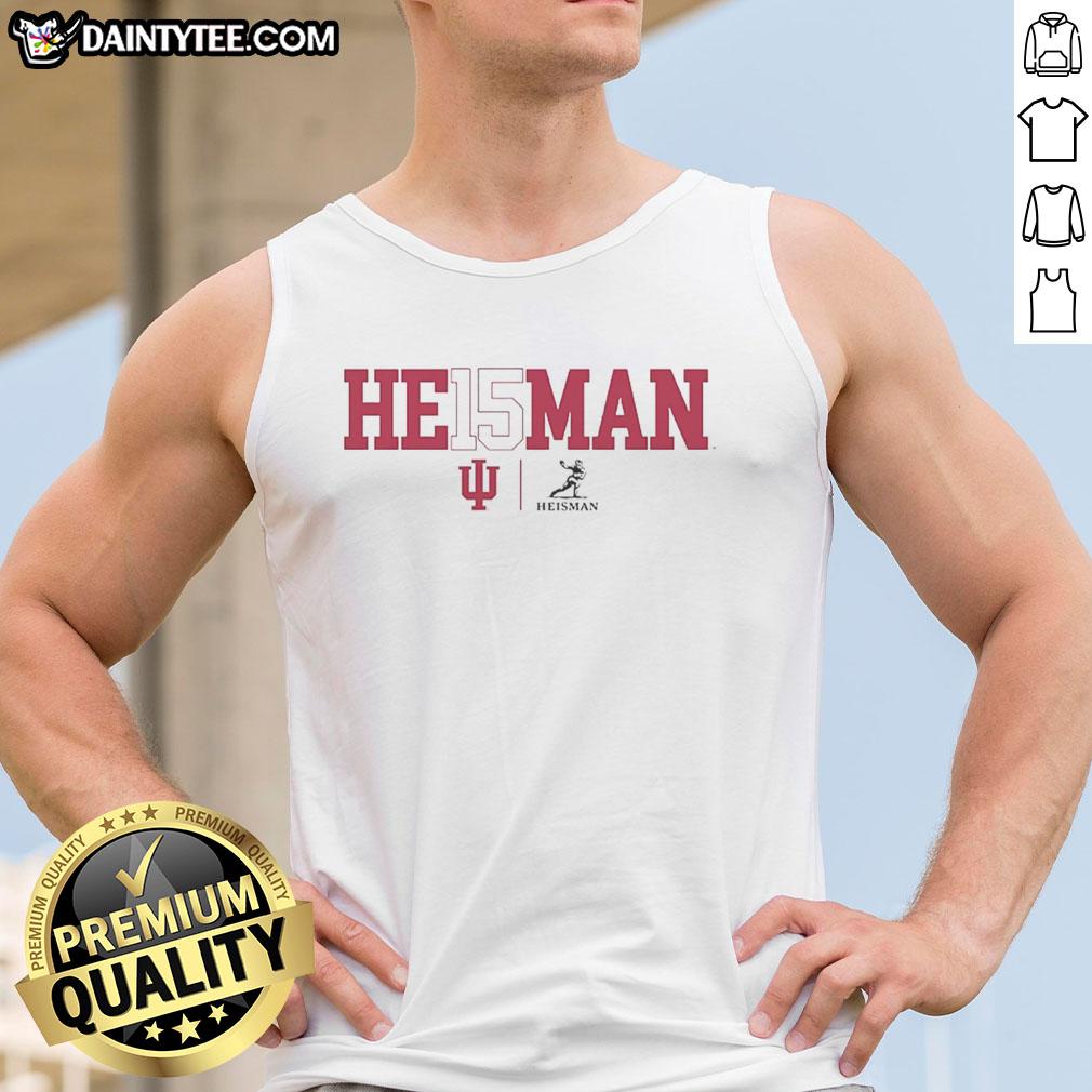 Good Fernando Mendoza Indiana Hoosiers unisex tank top celebrating the 2025 Heisman Trophy winner.