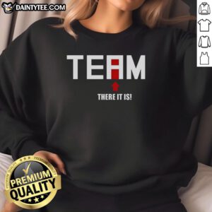 Good There Is No I In Team Sweatshirt featuring bold text design, perfect for team spirit and casual wear.