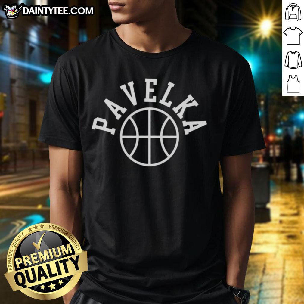 Good Tomas Pavelka Player Basketball T-Shirt featuring a stylish design for fans and players of the sport.