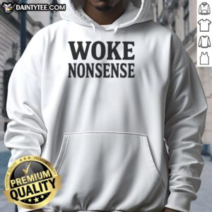 Trendy Good Woke Nonsense Hoodie in vibrant colors, perfect for making a statement in casual streetwear fashion.