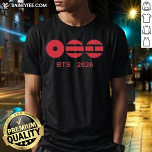 Nice BTS 2026 Comeback T-Shirt featuring vibrant graphics and stylish design for ARMY fans.