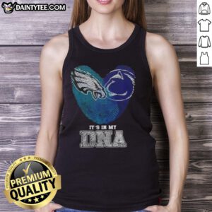 Stylish tank top featuring Nice Fingerprints design for Philadelphia Eagles & Penn State Nittany Lions, showcasing team pride.
