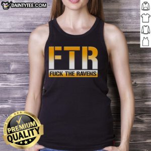 Stylish 'Fck The Ravens' Pittsburgh Steelers football tank top for fans, featuring bold graphics and a comfortable fit.
