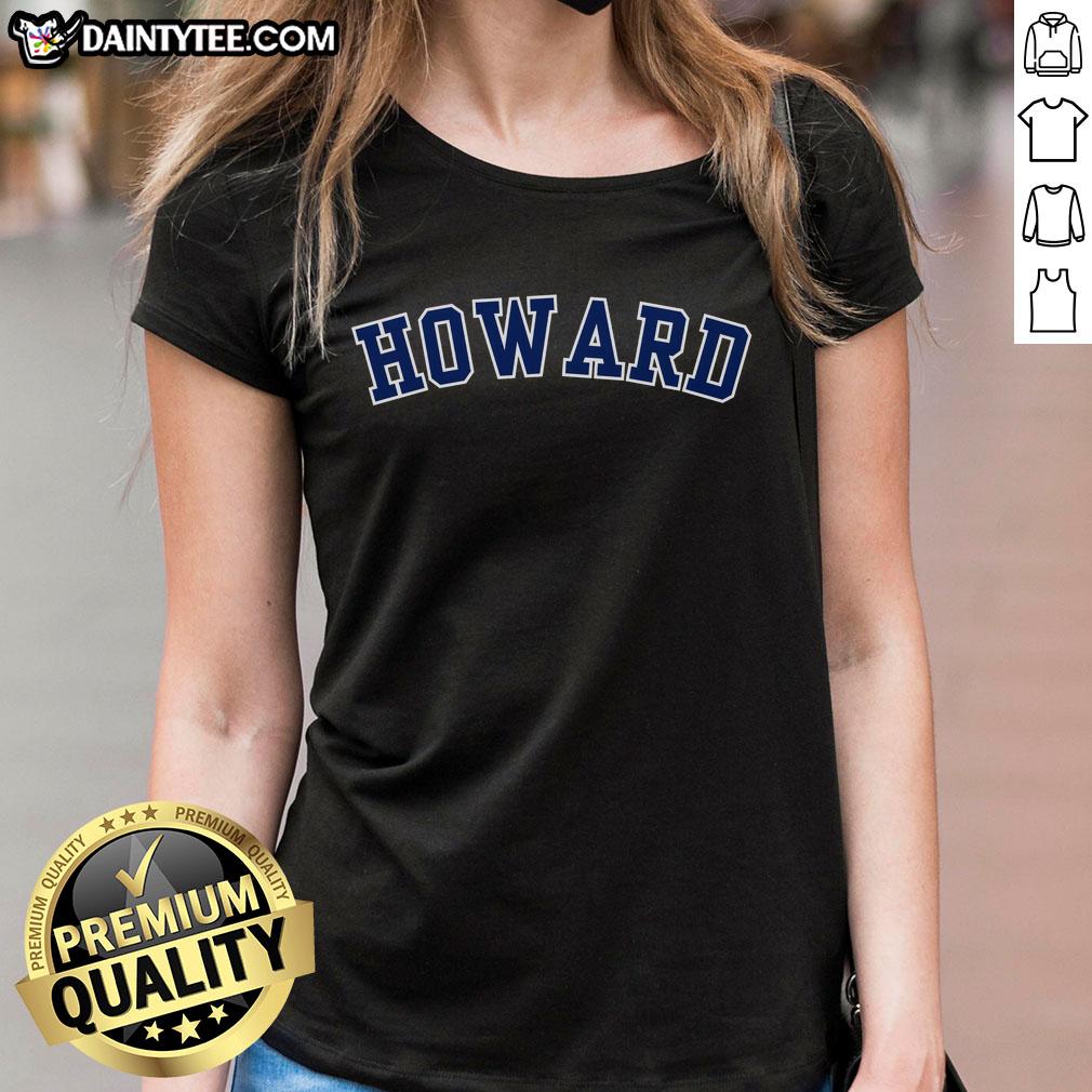 Nice Howard Ladies Tee in vibrant colors, perfect for casual wear and stylish outfits. Shop trendy women's clothing.