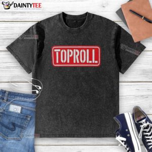 Nice Toproll Arm Wrestling Pro Strength and Grip T-Shirt, showcasing a bold design perfect for arm wrestling enthusiasts.