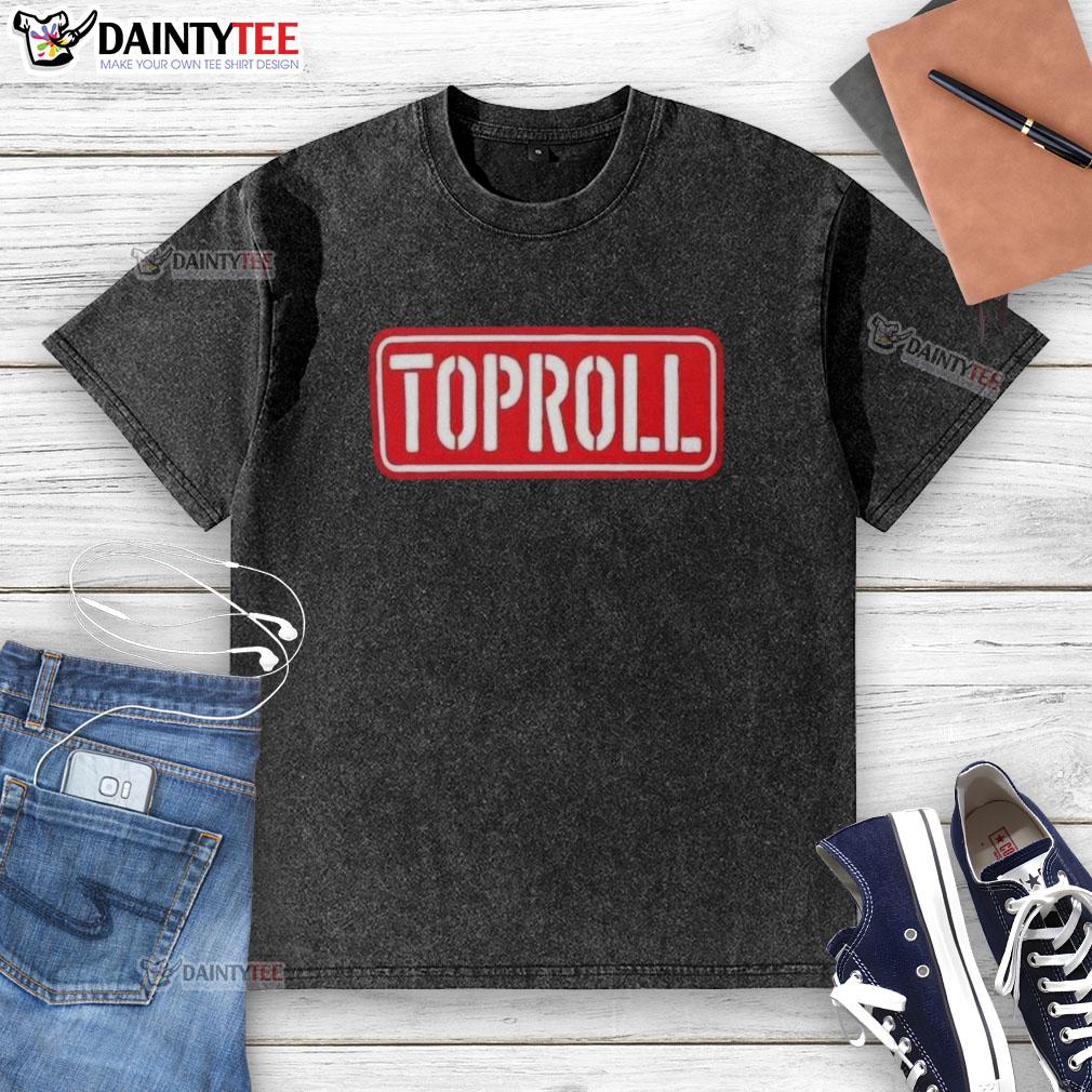 Nice Toproll Arm Wrestling Pro Strength and Grip T-Shirt, showcasing a bold design perfect for arm wrestling enthusiasts.