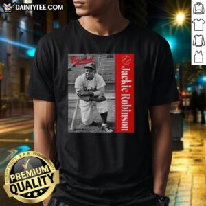 Official Jackie Robinson Major League Baseball T-Shirt featuring classic design and vibrant colors, perfect for fans.