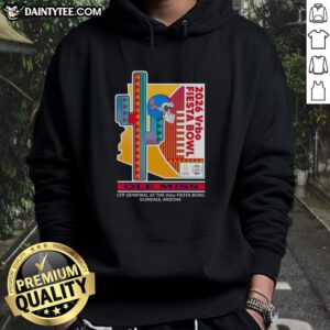 Official Ole Miss Rebels 2026 CFP Semifinal hoodie showcased at the VRBO Fiesta Bowl, perfect for fans.