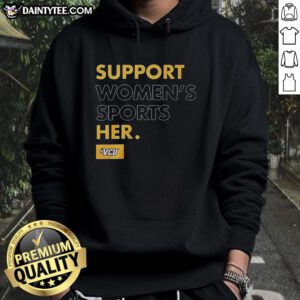 Alt Text: Official Support Women's Sports hoodie in vibrant colors, showcasing a stylish design perfect for sports enthusiasts.