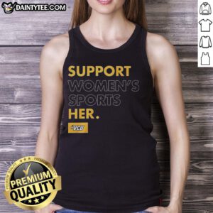 Official Support Women's Sports Her Tank Top in vibrant colors, perfect for workouts and casual wear.