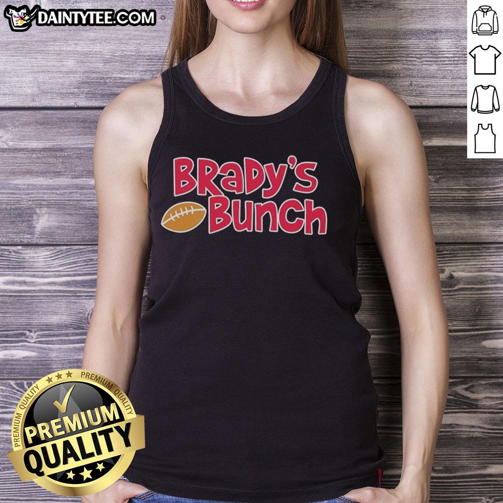 Good Bradys Bunch Buffalo Bills tank top featuring team colors and logo, perfect for fans and game day wear.