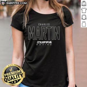 Awesome Charles Martin Zuffa Boxing Elite Ladies Tee in vibrant color, perfect for boxing fans and stylish workouts.