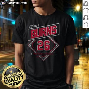Alt Text: Awesome Chase Burns Classic Diamond T-Shirt featuring a sleek design and vibrant colors for stylish comfort.
