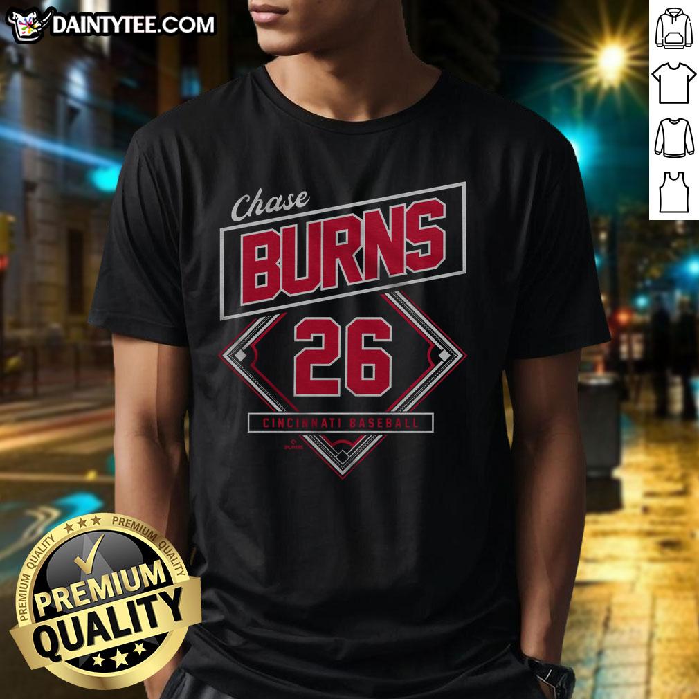 Alt Text: Awesome Chase Burns Classic Diamond T-Shirt featuring a sleek design and vibrant colors for stylish comfort.