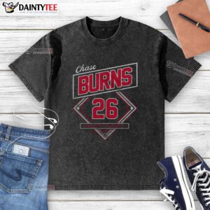 Alt Text: Awesome Chase Burns Classic Diamond Washed T-Shirt in stylish design, perfect for casual wear and comfort.
