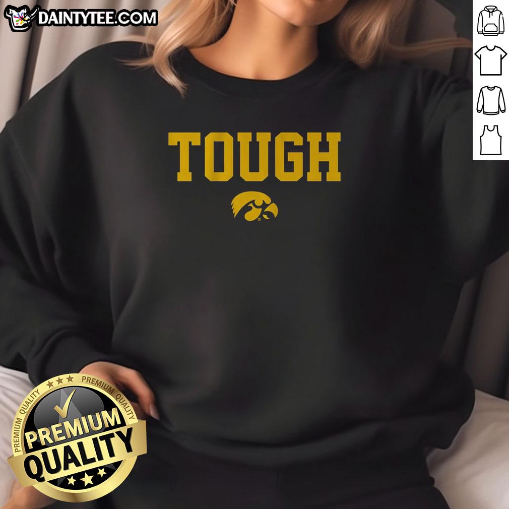 Awesome Iowa Basketball Tough Sweatshirt in navy blue, perfect for fans showing team spirit and staying cozy.